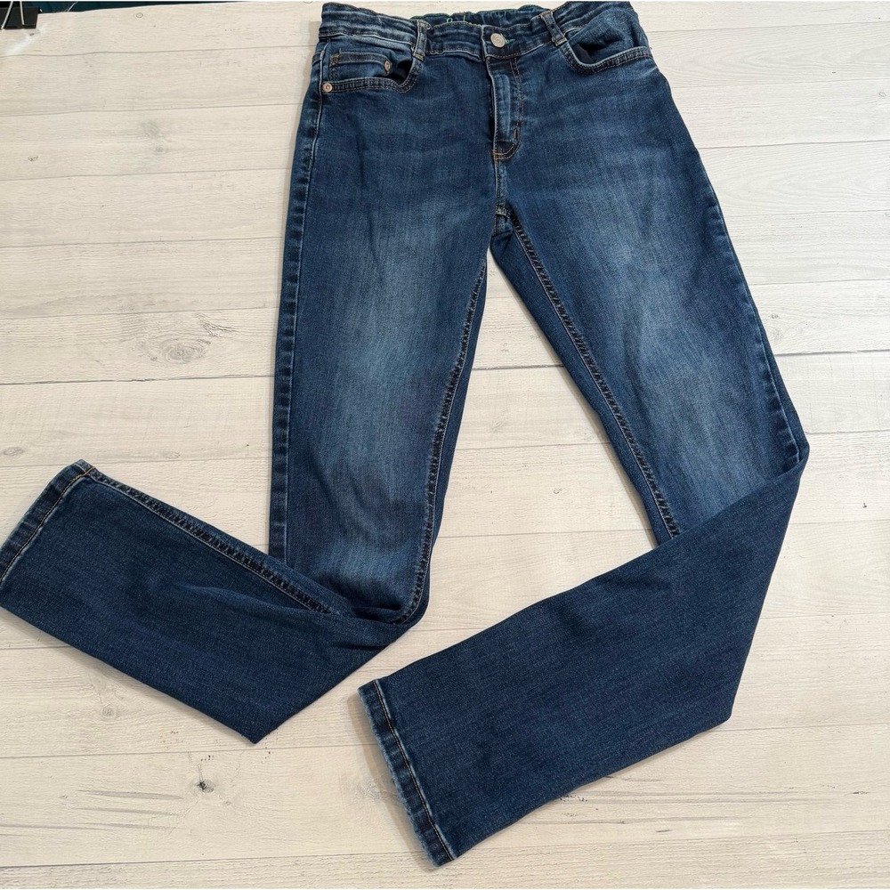 Mini Boden‎ girls denim skinny jeans 11 year Long